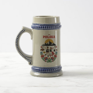 Poolse Tatra-folkbergkunst Bierpul