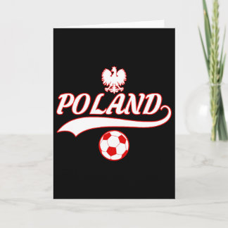 Poolse team wereld fan voetbal 2018 shirt beker fa kaart