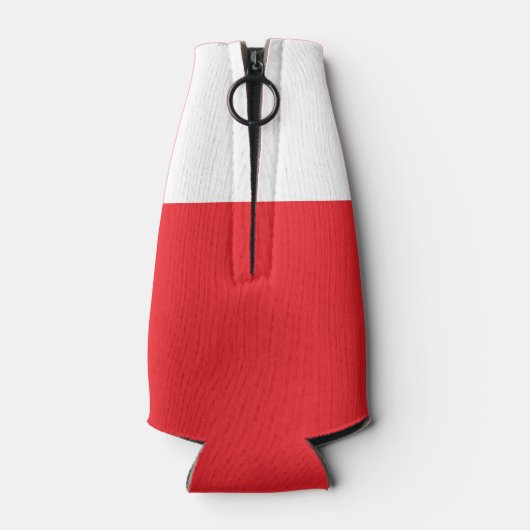 Poolse Texaan met Texas Map Flesjeskoeler (Achterkant)