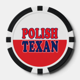 Poolse Texaan Poker Chips