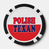 Poolse Texaan Poker Chips (Achterkant)