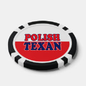 Poolse Texaan Poker Chips (Enkel)