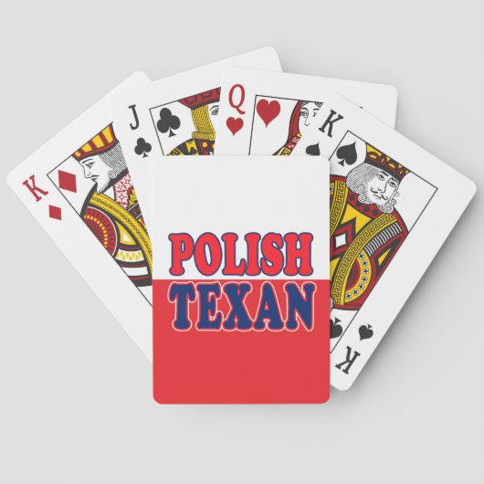Poolse Texaan Pokerkaarten (Achterkant)