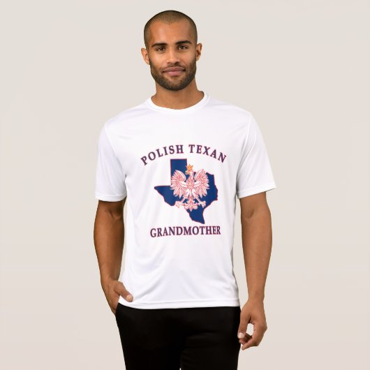 Poolse Texaanse grootmoeder T-shirt (Voorkant volledig)