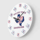 Poolse Texaanse Grootvader Grote Klok (Hoek)