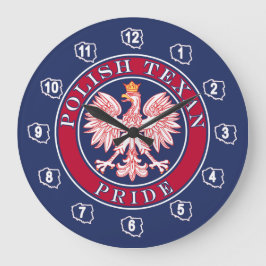 Poolse Texaanse Pride Grote Klok