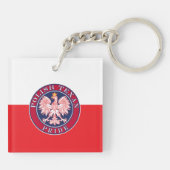 Poolse Texaanse Pride Sleutelhanger (Achterkant)