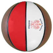 Poolse Texan Eagle Grandad Basketbal (Verticaal)