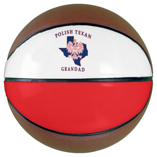 Poolse Texan Grandad Basketbal (Voorkant)