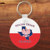 Poolse Texan Grandad Sleutelhanger (Voorkant)