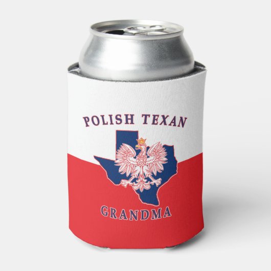 Poolse Texan Grandma Blikjeskoeler (Blikje Voorkant)