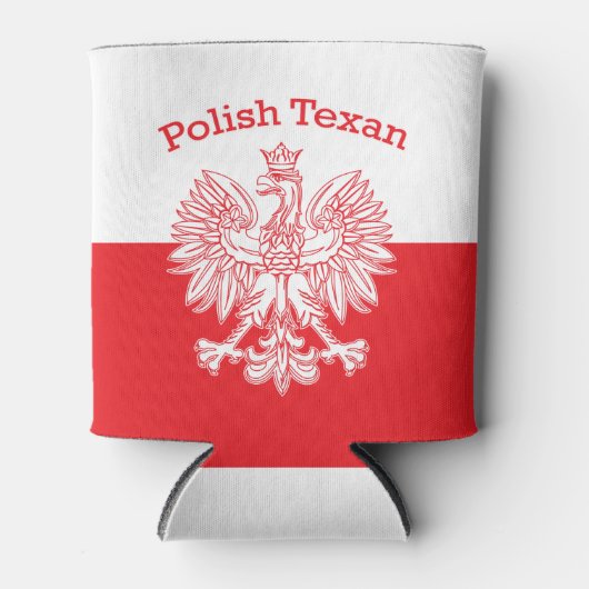 Poolse Texan White Eagle Blikjeskoeler (Voorkant)