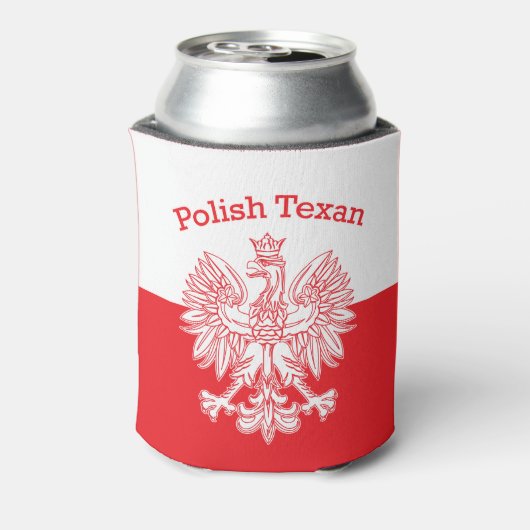Poolse Texan White Eagle Blikjeskoeler (Blikje Achterkant)