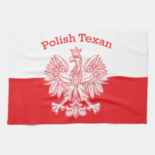 Poolse Texan White Eagle Theedoek