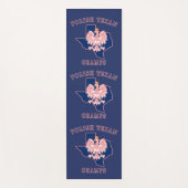 Poolse textielgarnalen yogamat (Voorkant)