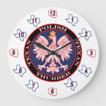 Poolse textielproducten met een ronde ronde