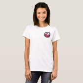 Poolse textielronde Busia T-shirt (Voorkant volledig)