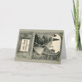 Poolse traditionele kerstkaart kaart