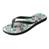 Poolse traditionele ornament High-Top-schoenen Teenslippers (Schuin)