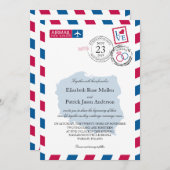 Poolse uitnodiging tot weddenschap op het vliegvel (Voorkant / Achterkant)