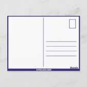 Poolse verjaardagskaart briefkaart (Achterkant)