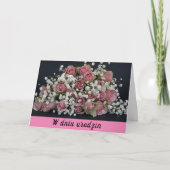 Poolse verjaardagskaart urodziny wenskaart feestdagen kaart (Voorkant)