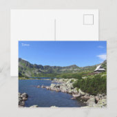 Poolse vijf meren vallei Tatras Briefkaart (Voorkant / Achterkant)
