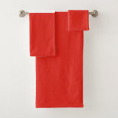 Poolse vlag bad handdoek (Insitu)