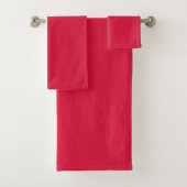 Poolse vlag bad handdoek (Insitu)