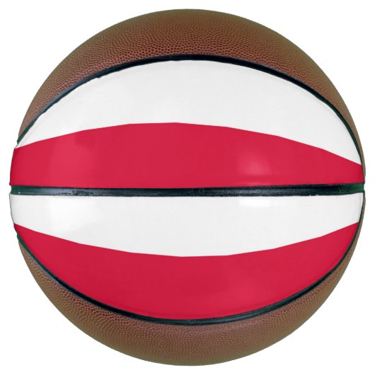 Poolse Vlag Basketbal (Voorkant)