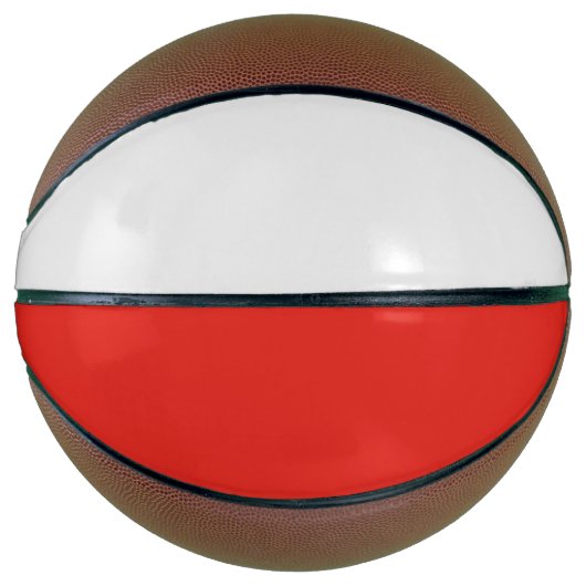 Poolse vlag basketbal (Voorkant)