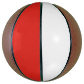 Poolse vlag basketbal (Verticaal)