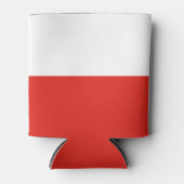 Poolse vlag blikjeskoeler (Voorkant)