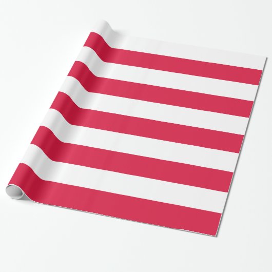 Poolse vlag cadeaupapier (Uitgerold)