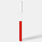 Poolse vlag Case-Mate iPhone case (Achterkant / Rechts)