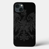 Poolse vlag Case-Mate iPhone case (Achterkant)