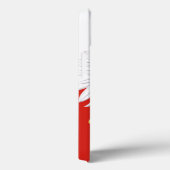 Poolse vlag Case-Mate iPhone case (Achterkant / Rechts)