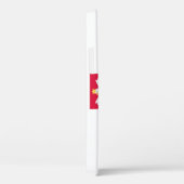 Poolse vlag Case-Mate iPhone case (Achterkant / Rechts)