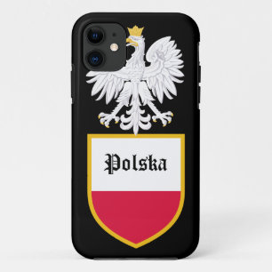 Poolse vlag Case-Mate iPhone case
