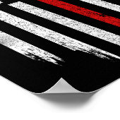 Poolse vlag Combo Poland Usa Polska Poster (Hoek)