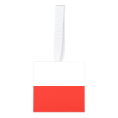 Poolse vlag decoratie (Voorkant)