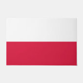 Poolse vlag deurmat (Voorkant)