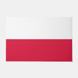 Poolse vlag deurmat