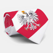 Poolse vlag, Eagle Polen, handel/sport Stropdas (Opgerold)
