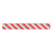 Poolse vlag en Polen Grosgrain Lint (Voorkant)