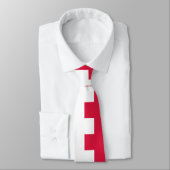 Poolse vlag- en Poolse handel, reizen/sport Stropdas (Gebonden)