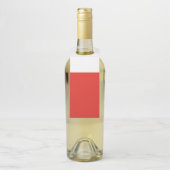 Poolse vlag flessenhanger (Op fles)