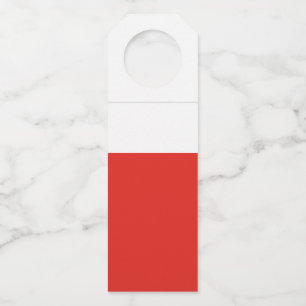 Poolse vlag flessenhanger