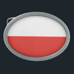 Poolse vlag gesp<br><div class="desc">Een ideaal geschenk voor al diegenen die patriottisch zijn van hun land!</div>