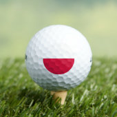 Poolse vlag golfballen (Insitu Shirt)